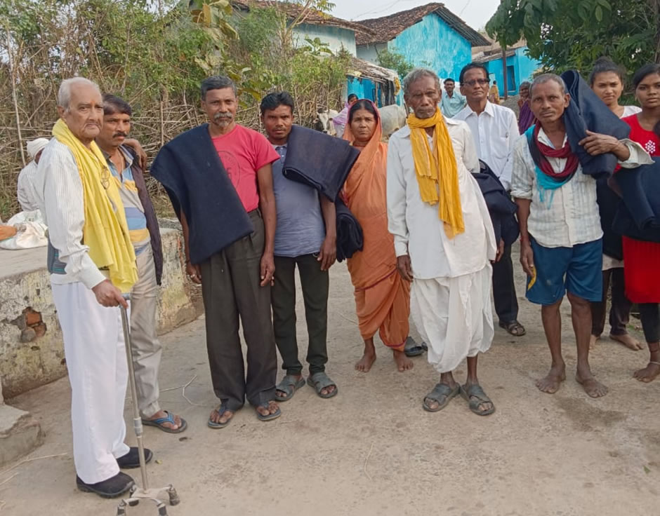 Blanket Distribution for Tribal communities