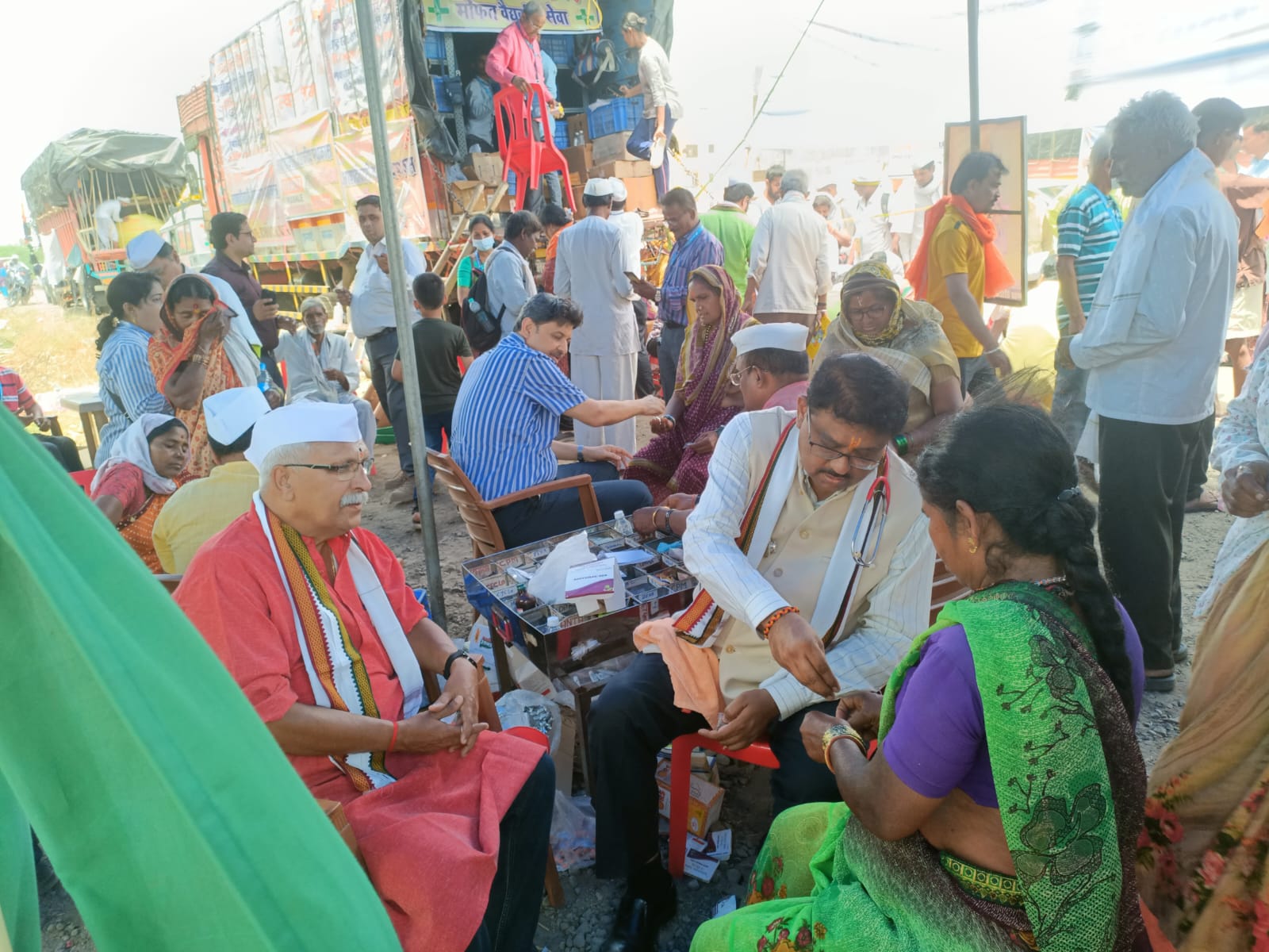 Medical Camp during Ashadhi Wari